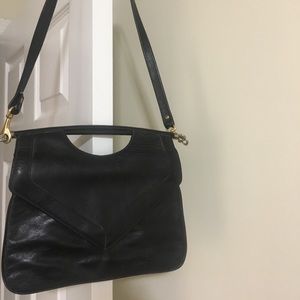 Vintage black handbag.